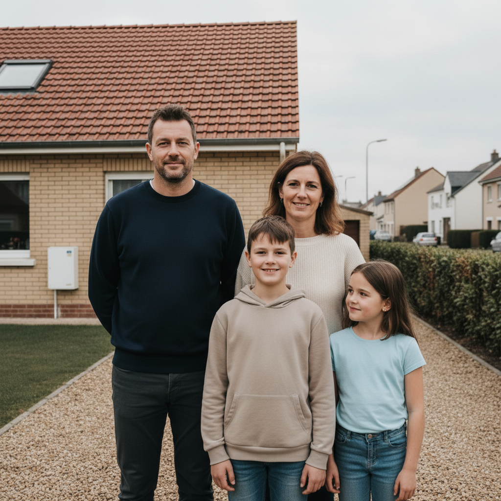 Cédric et Aurélie, famille équipée d'une pompe à chaleur Neo Energie